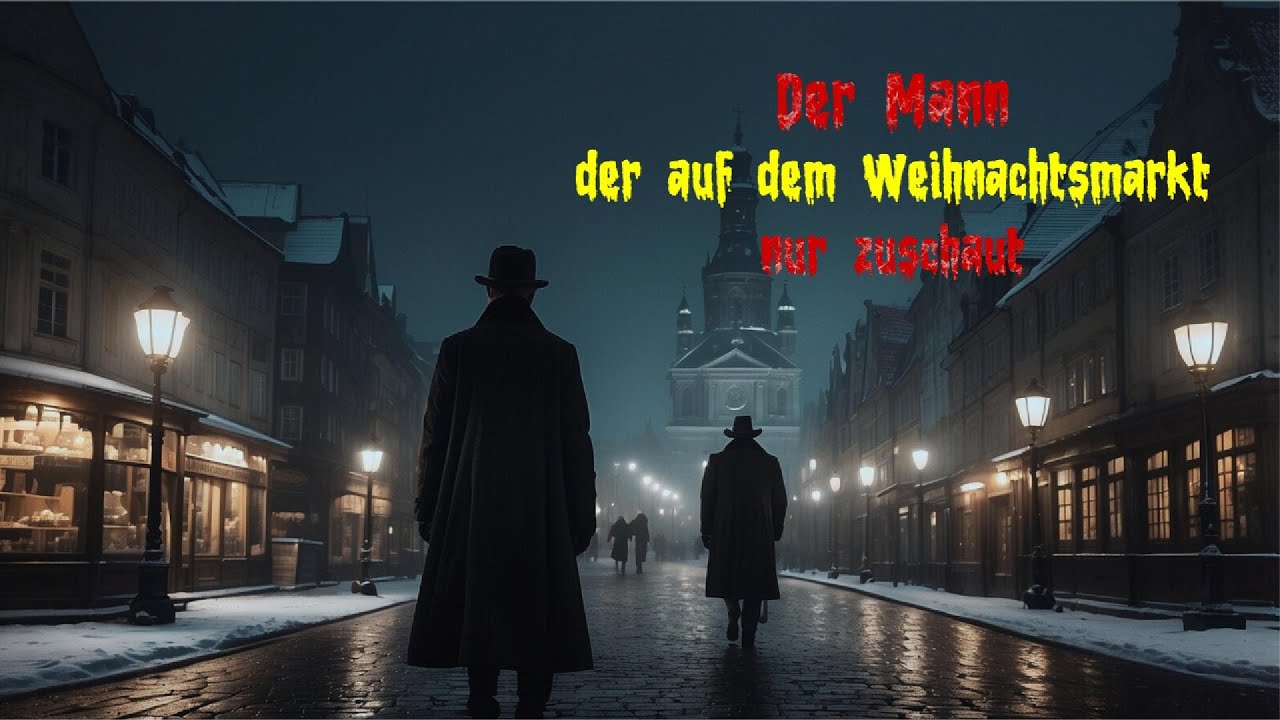 ER STARRT NUR... 👁️ Das dunkle Geheimnis vom Nürnberger Christkindlesmarkt