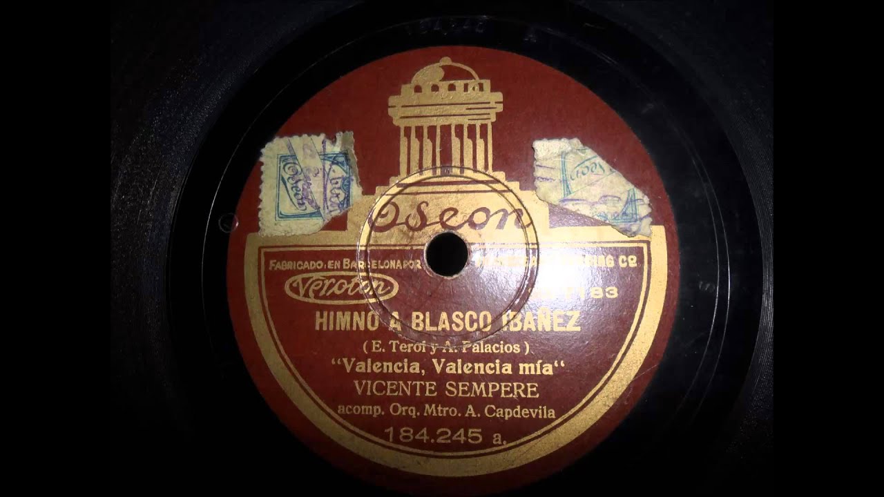 Himno a Blasco Ibáñez    - Valencia 1932