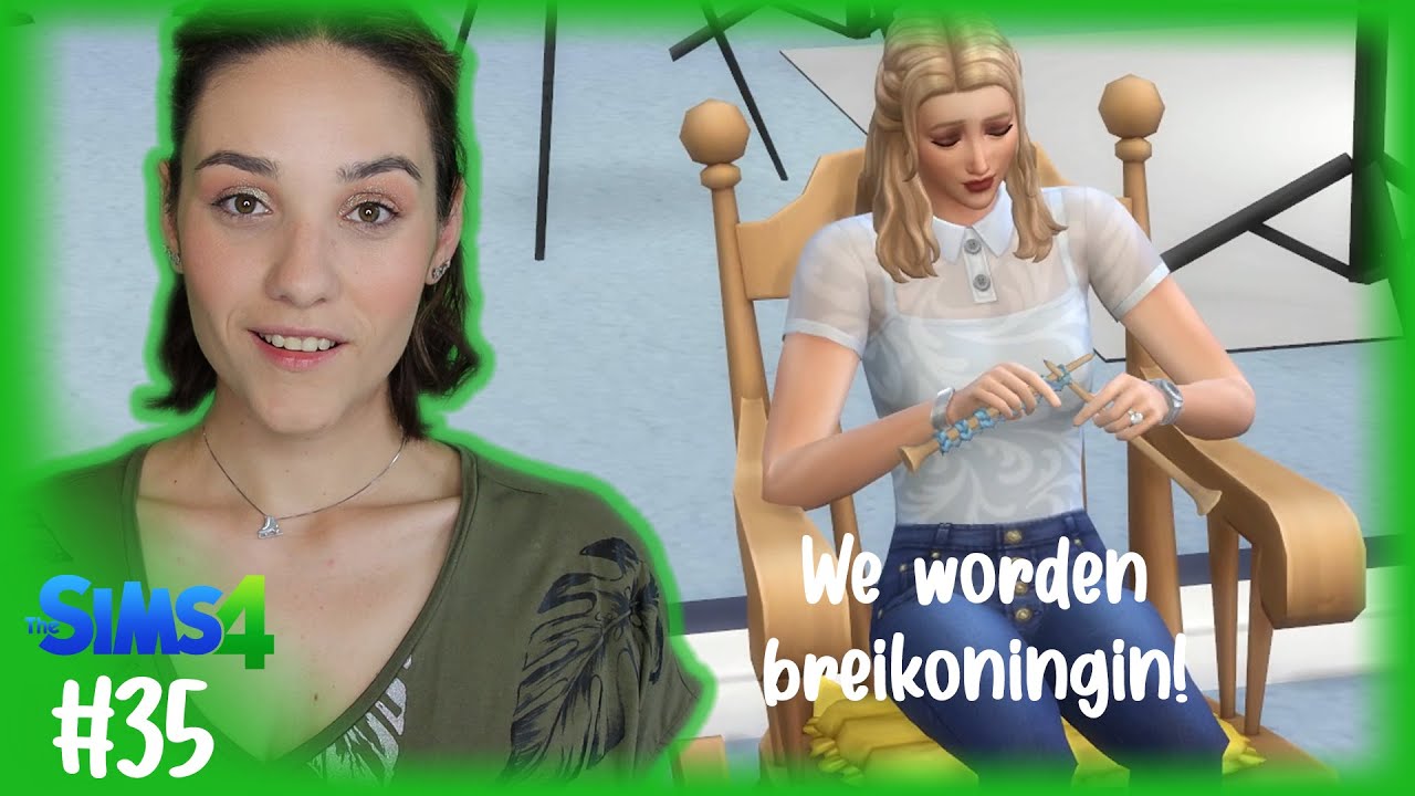 De Sims 4 ✩ We worden een breikoningin! #35