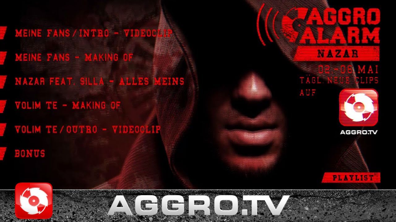 AGGRO ALARM NAZAR - DAS MENU