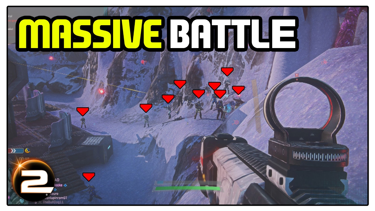 MASSIVE BATTLE - Planetside 2