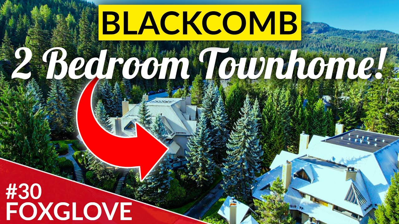 Inside a RARE $1.6 Million Blackcomb Townhome in Whistler, BC!