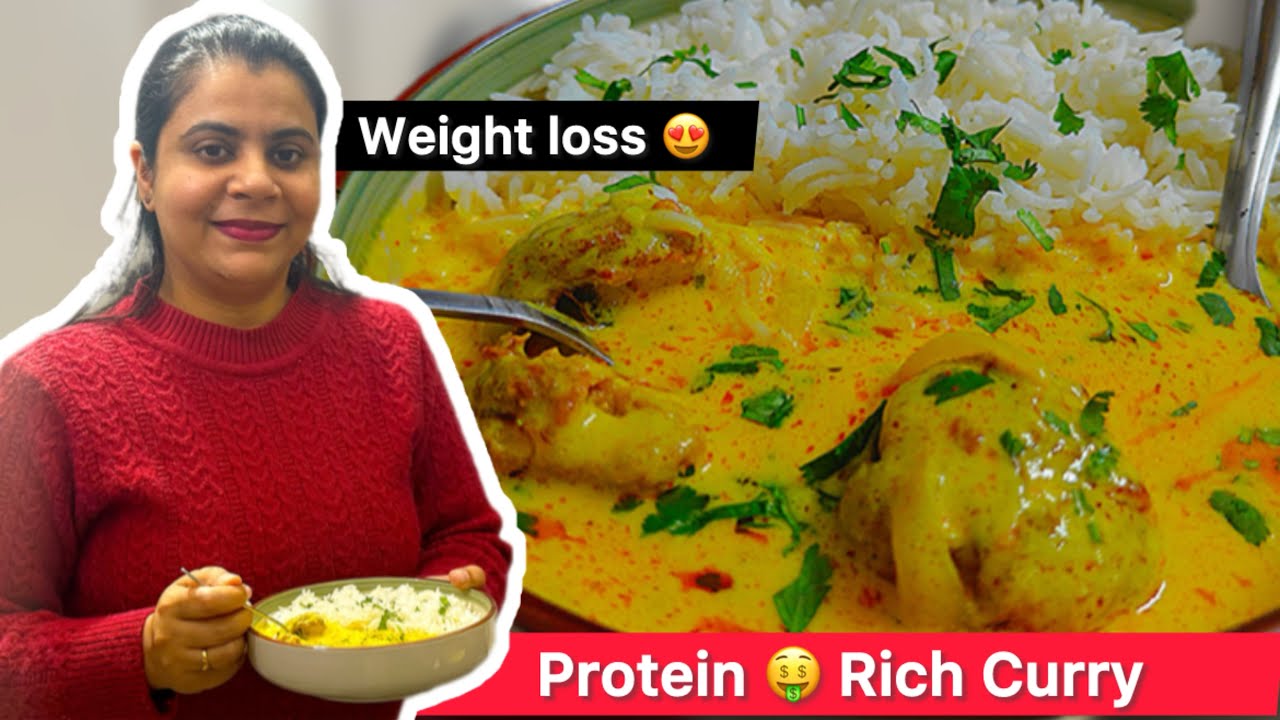 Weight Loss and Protein-Rich Soya Pakora Curry in 10 Minutes | Dhaba Style Recipe
