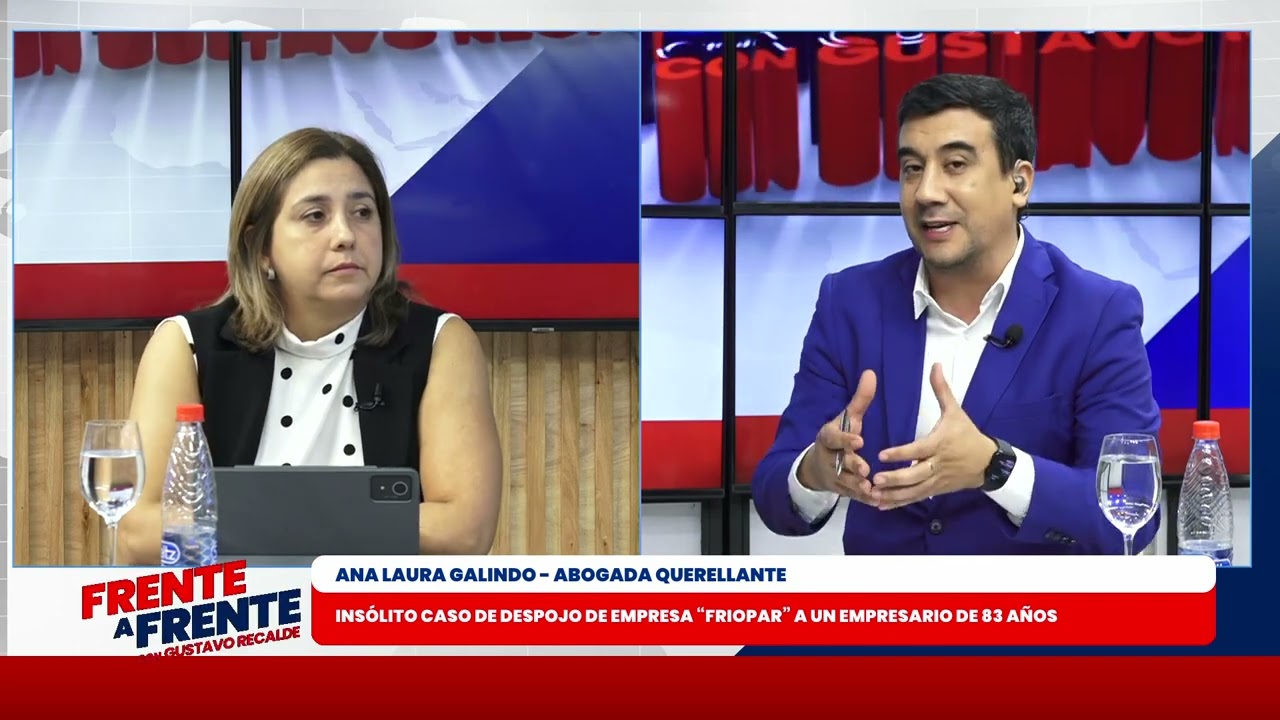 FRENTE A FRENTE - CASO FRIOPAR - ANA LAURA GALINDO - ABOGADA QUERELLANTE