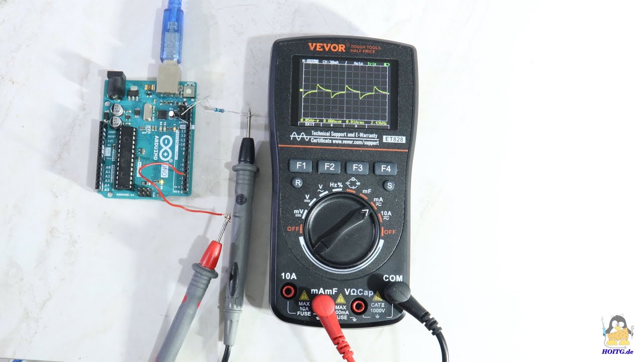 Multimeter ET828 mit Oszilloskopfunktion von VEVOR