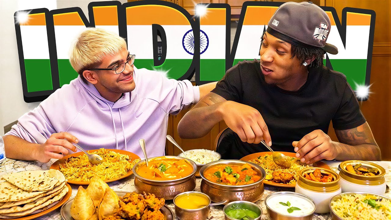N3on & Silky Indian Mukbang!