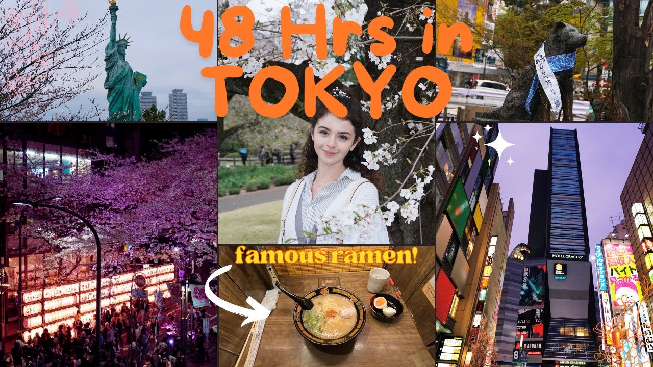 48 HOURS IN TOKYO! Team Lab Planets, Hachiko, Godzilla & BEST FOOD OFC