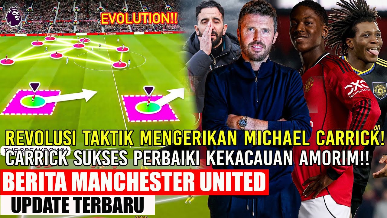 Revolusi Taktik Mengerikan Carrick! Dorgu Mainoo Langsung Gacor Buktikan Amorim Salah Besar!