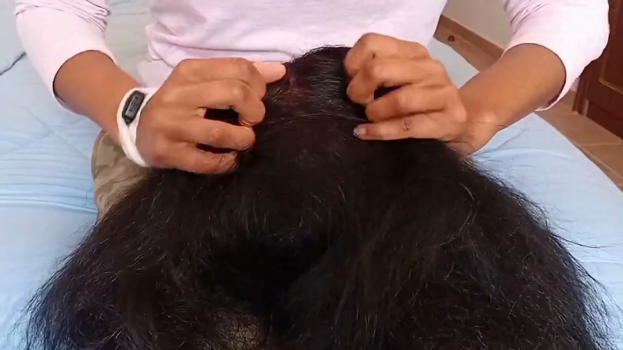 RELAXING HEAD SCRATCHING ASMR(FAST)-No TALKING
