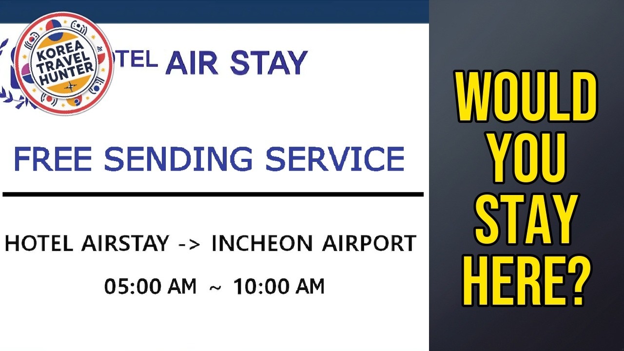 Incheon Airport Hotel Airstay - Would You Stay Here? | Incheon, South Korea🌟