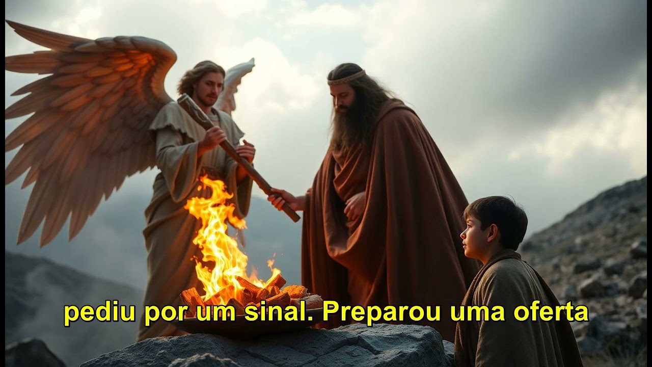 Histórias da Bíblia - O chamado de Gedeão e sua fé