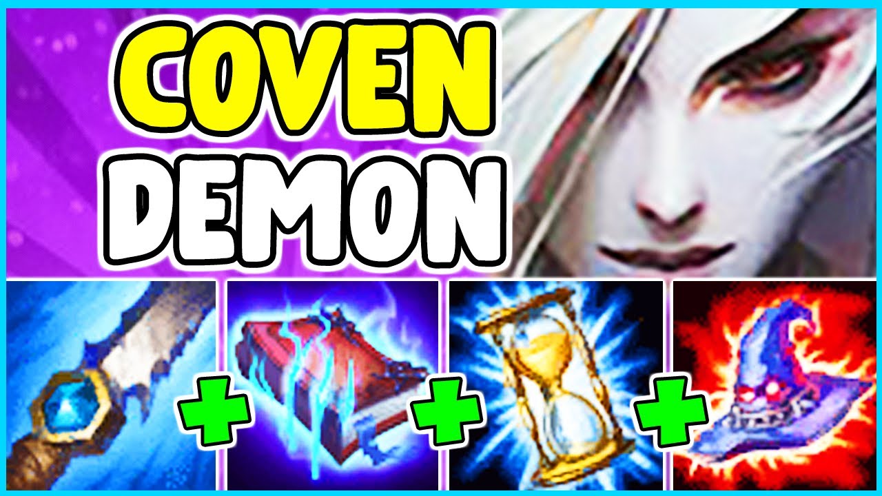 *ULTIMATE SKIN* COVEN MORGANA SPOTLIGHT FULL AP ONESHOT NUKE BUILD JUNGLE - League Of Legends S10