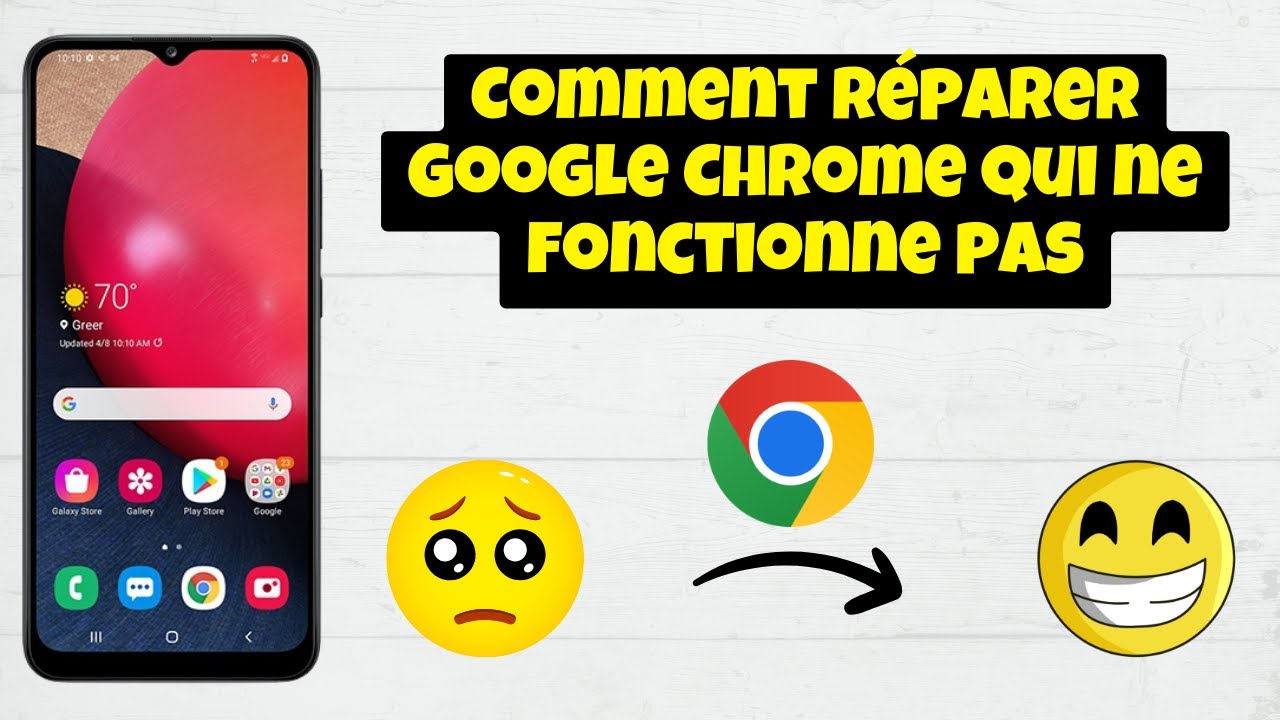 Comment r&eacute;parer Google Chrome qui ne fonctionne pas
