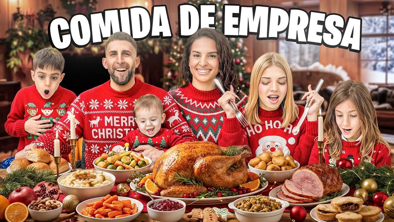 GRWM PARA IRNOS DE COMIDA DE EMPRESA | Familia Amiguindy 