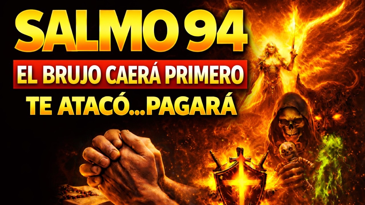 Salmo 94 | La Brujería Que Enviaron Contra Ti Se Devolverá | Oración de Guerra Espiritual