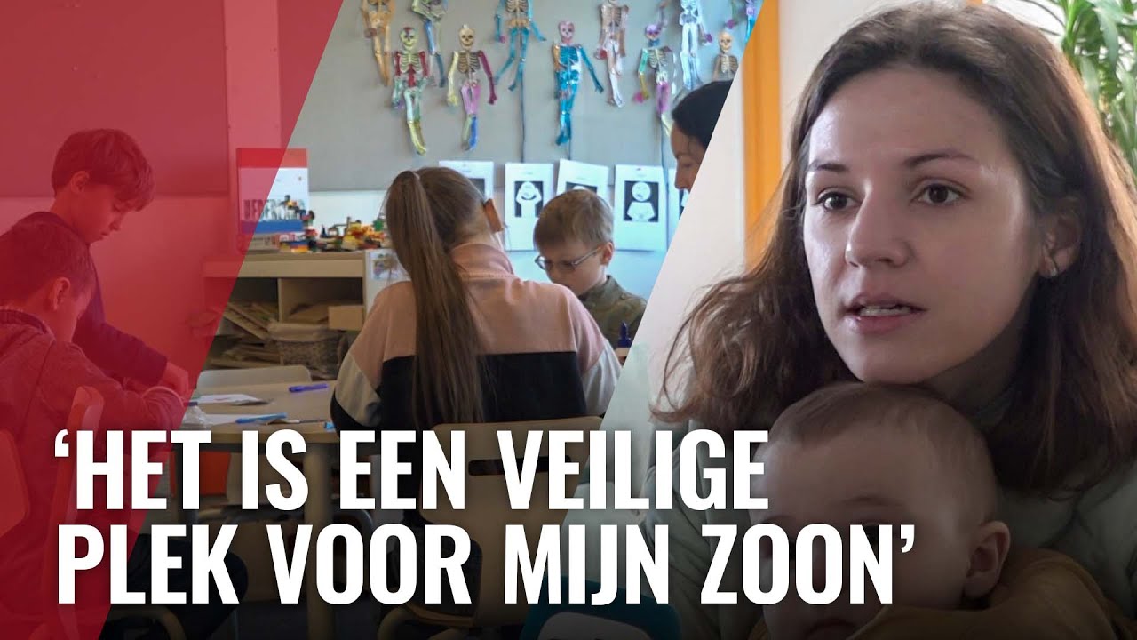 Oekraïense zondagsschool ineens veel drukker