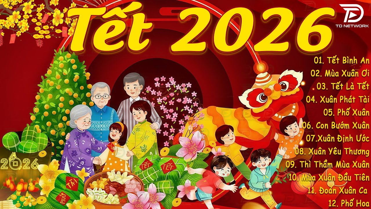 Nhạc Tết 2026 EDM Hay Nhất - 15 Bản Nhạc Xuân 2026 REMIX Mở Nghe May Mắn Cả Năm - Chào Xuân Bính Ngọ