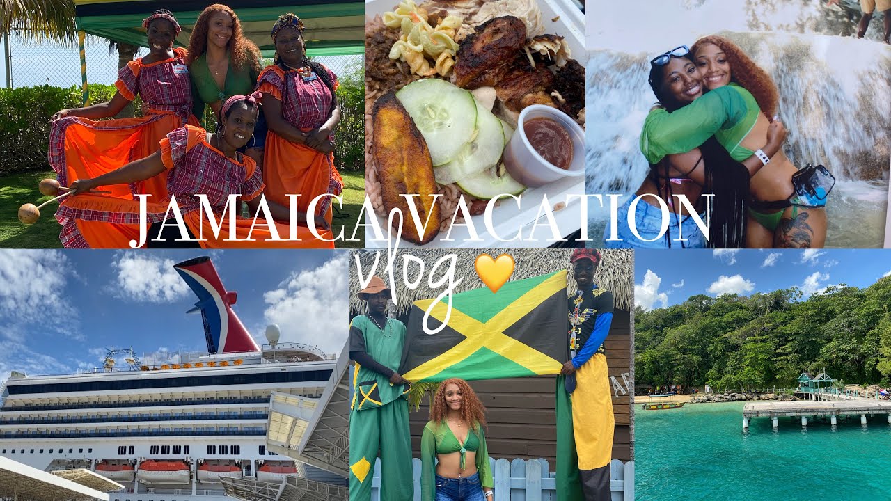 🌴JAMAICA VACATION VLOG| MY FIRST CRUISE🚢 *ocho rios*🇯🇲 dunn's river falls