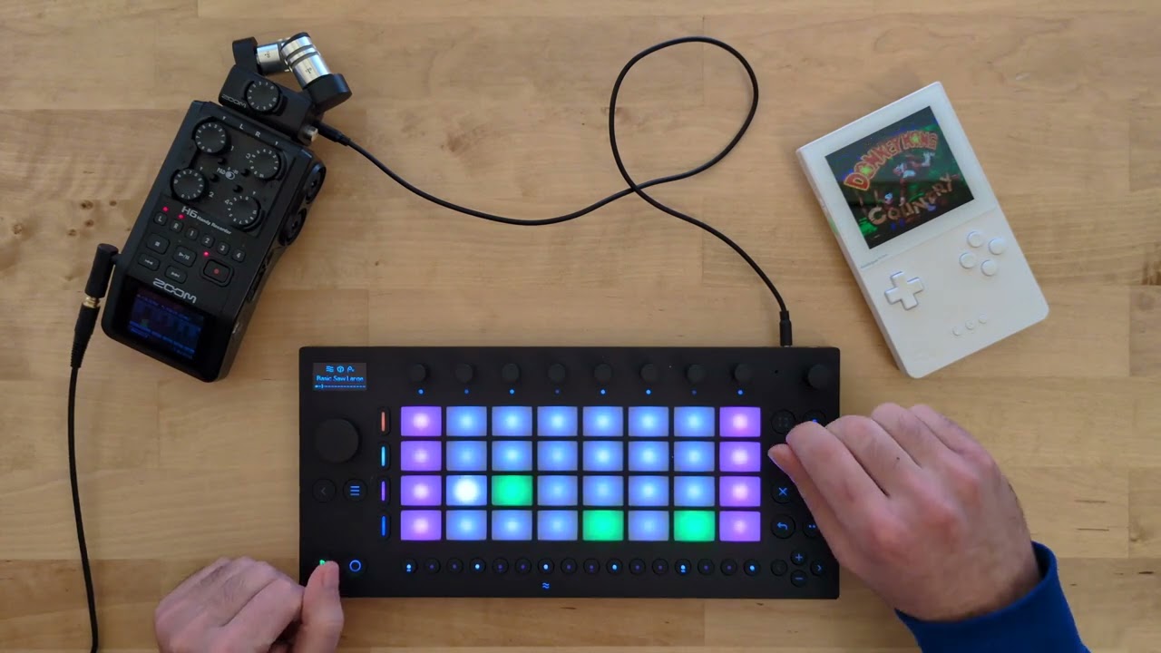 This song makes me cry. Ableton Move desk performance