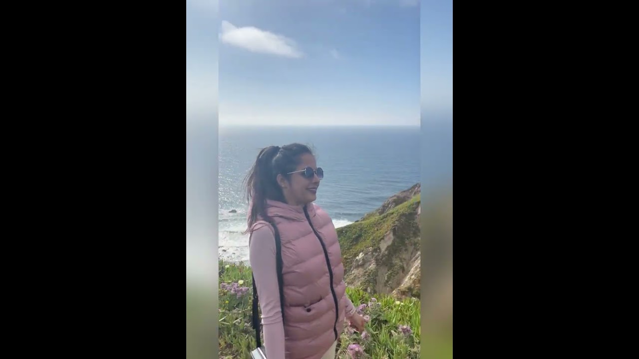 Way to Cabo de Roca, Portugal