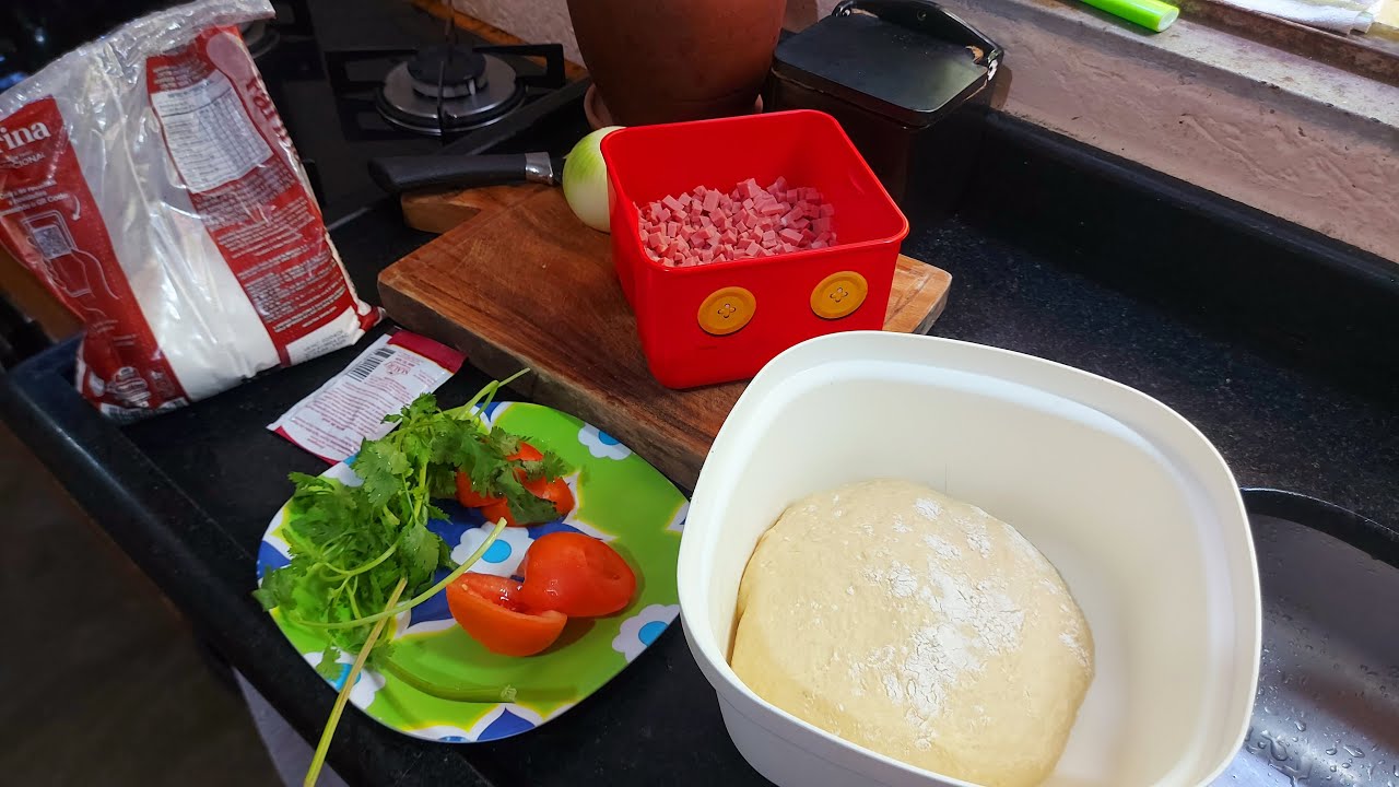 PARA O LANCHINHO DA TARDE VOU FAZER PÃO DE MORTADELA 😋