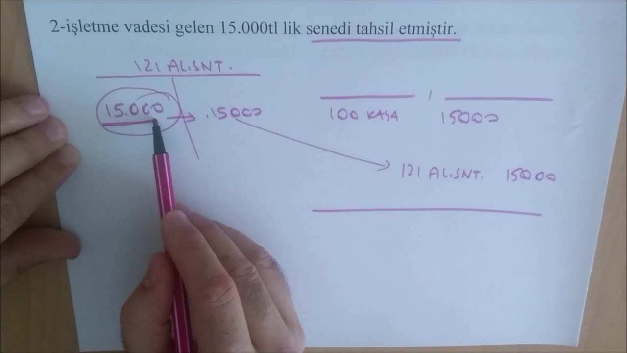 21) TİCARİ ALACAKLAR  - 121 ALACAK SENETLERİ HESABI