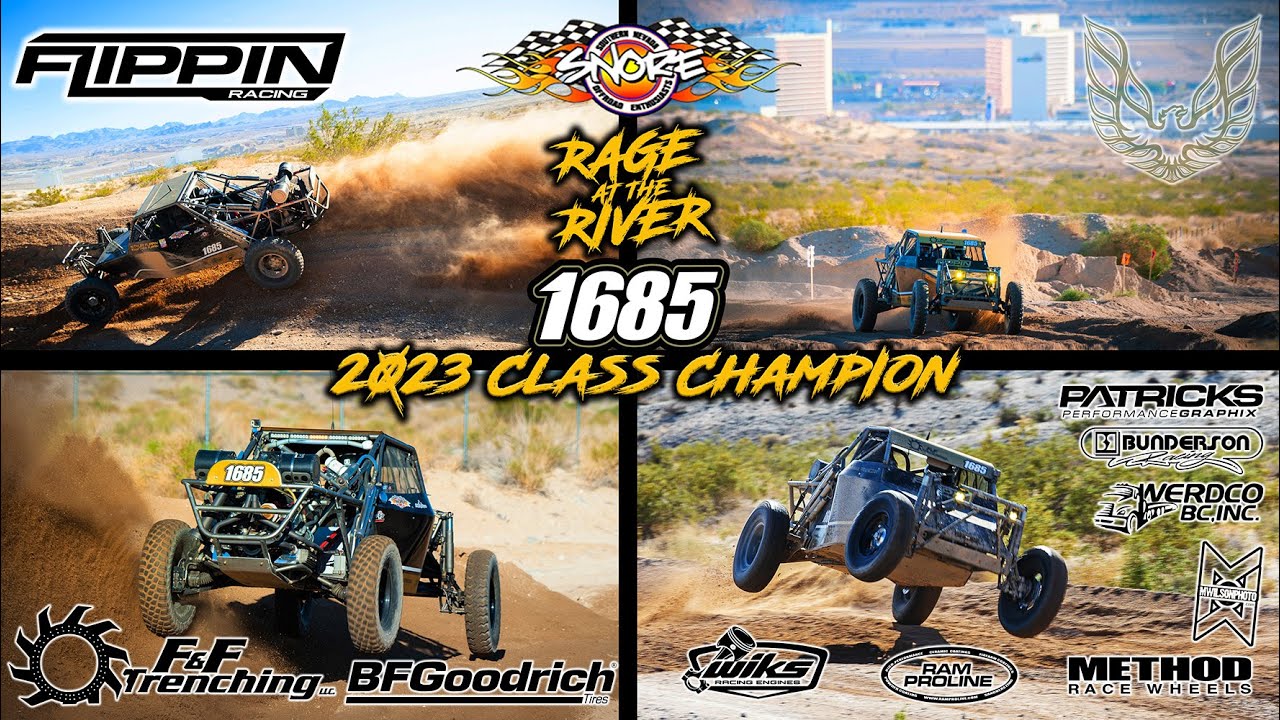 #1685 SNORE RAGE at the River. 2023 Class 1600 Champion!