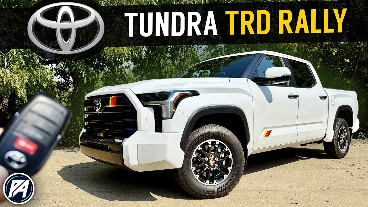 Обзор и тест-драйв Toyota Tundra TRD Rally 2025 года