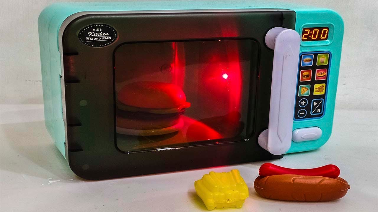 Horno de Microondas House Toy Juguete joy & Fun microwave
