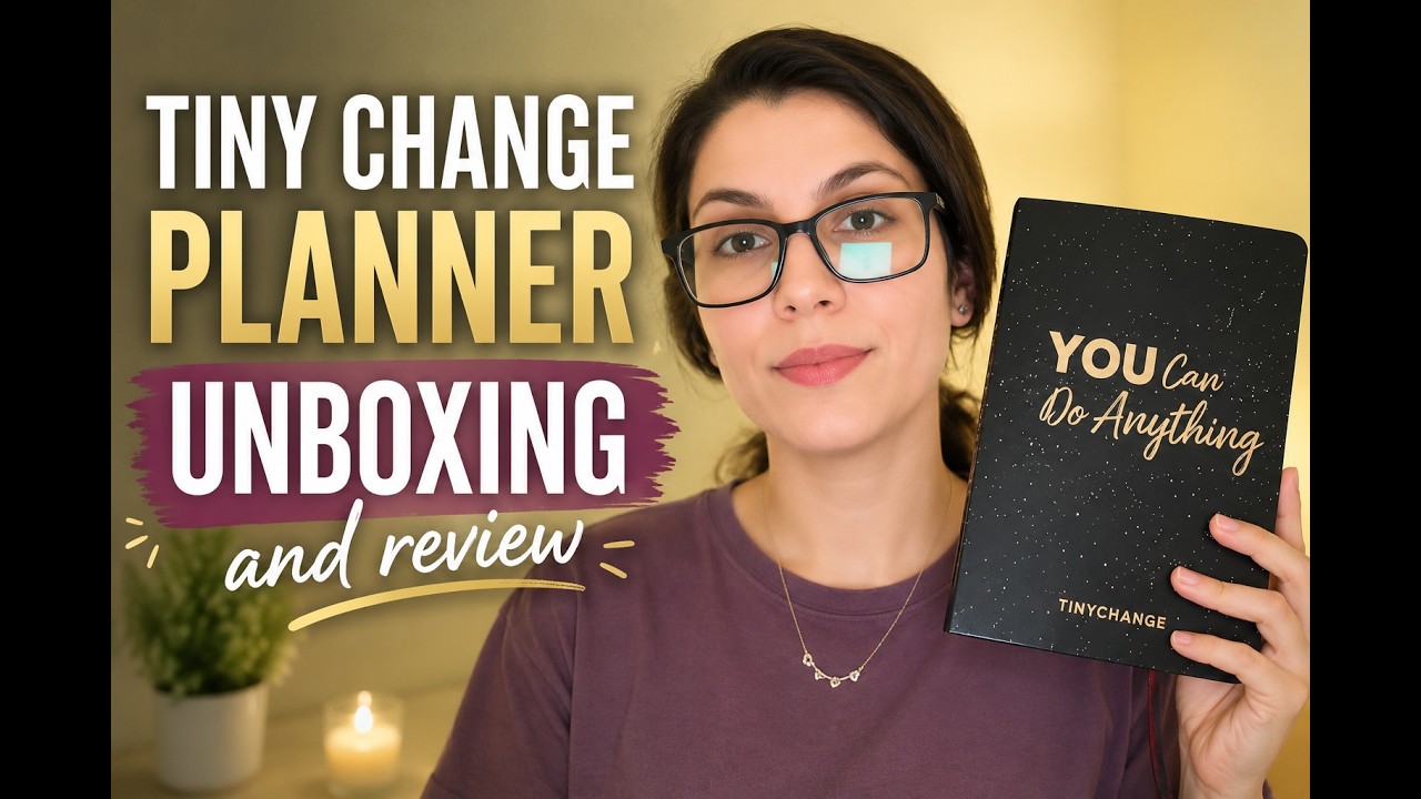 Tiny Change Planner Unboxing: Your New Tool for Goal Setting in 2026 (Part-1)