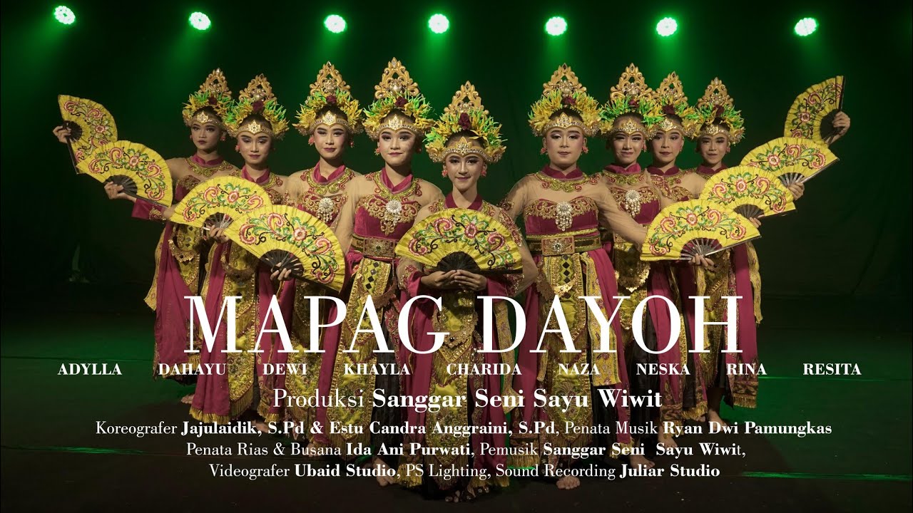TARI MAPAG DAYOH - SAYU WIWIT ALIYAN (official audio video)