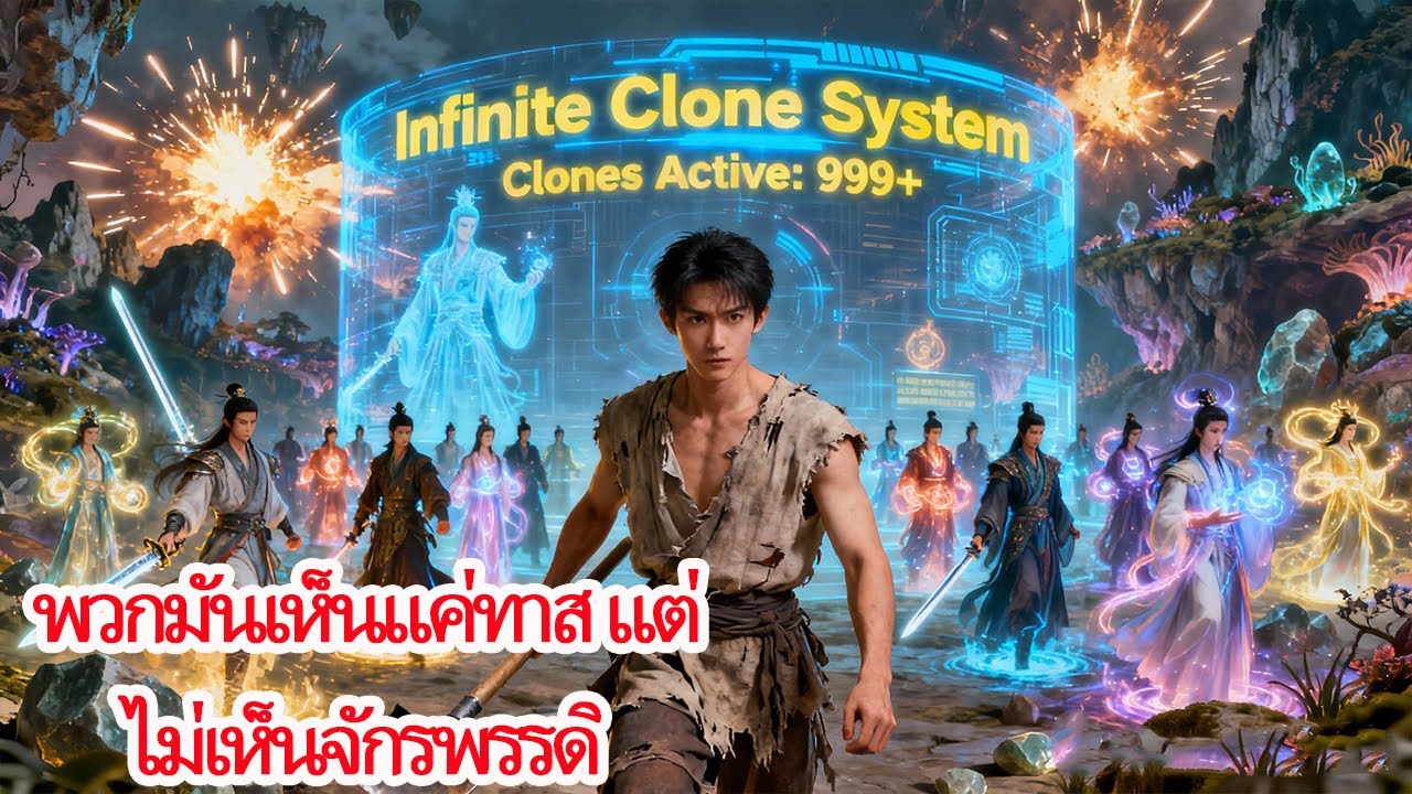 บินขึ้นสวรรค์แต่กลายเป็นทาสขุดแร่ จนปลุกระบบร่างแยกไม่จำกัด พลิกชะตาเซียน!