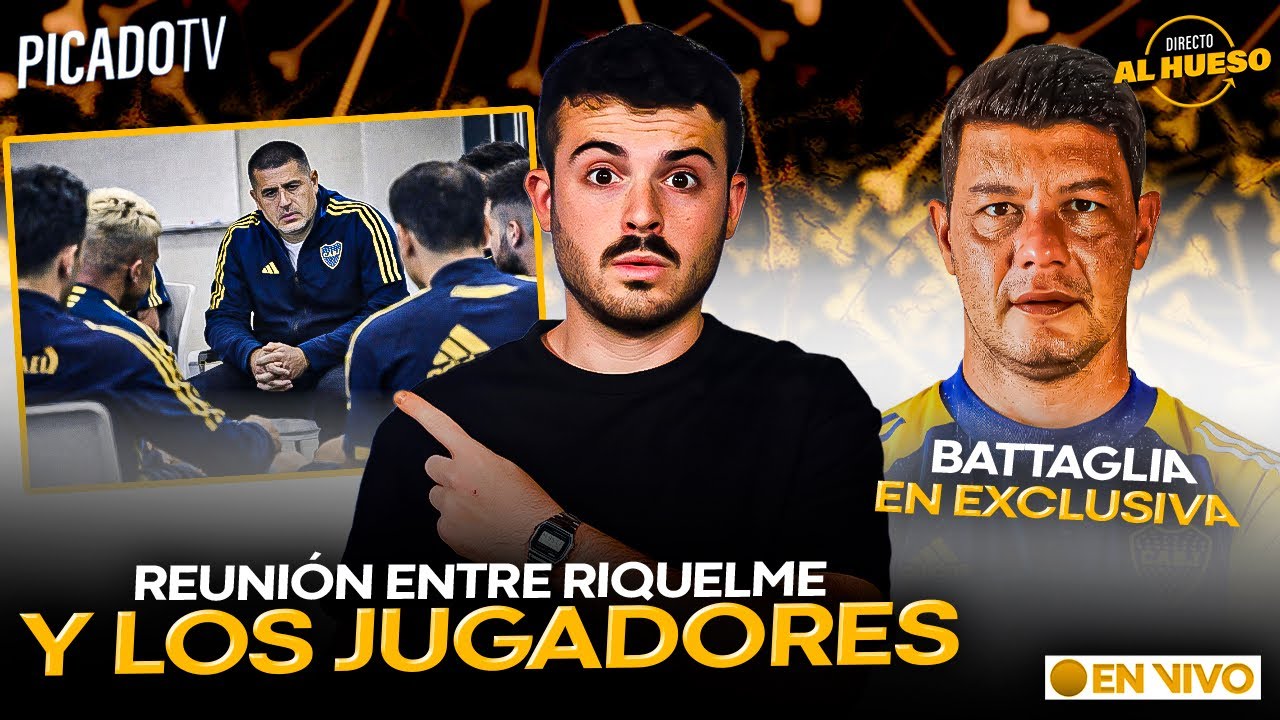 💣 DIRECTO AL HUESO con YUDCO 🚨 LA VERDAD DE LA REUNIÓN RIQUELME y PLANTEL - BATTAGLIA EN EXCLUSIVA