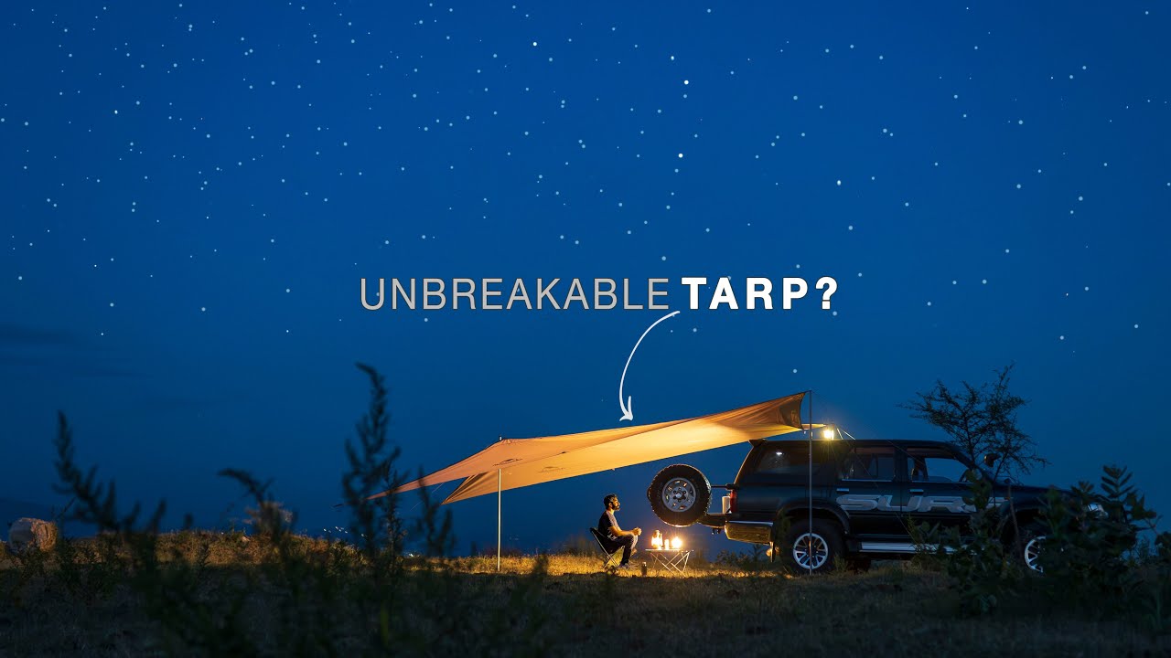 From Solitude to Stars: New Car Tarp & Delicious food in my 4Runner Ep-2