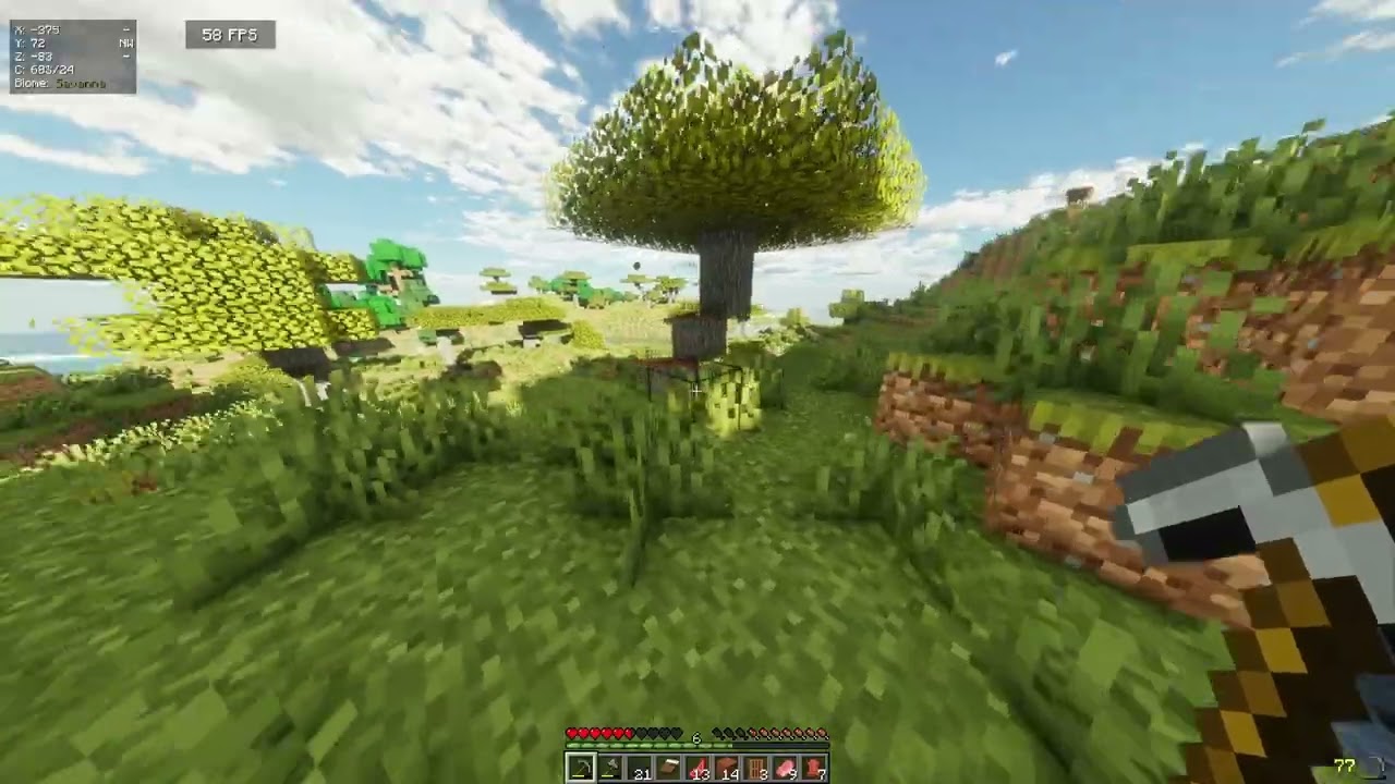 Raw footage of me beating Minecraft
