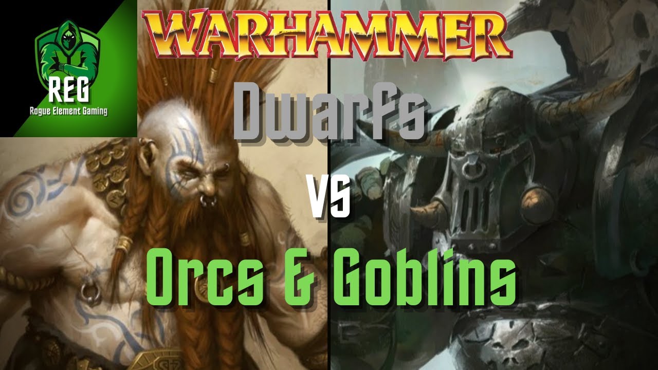 Warhammer Fantasy 6th Edition Battle Report | Dwarfs vs Orcs and Goblins
