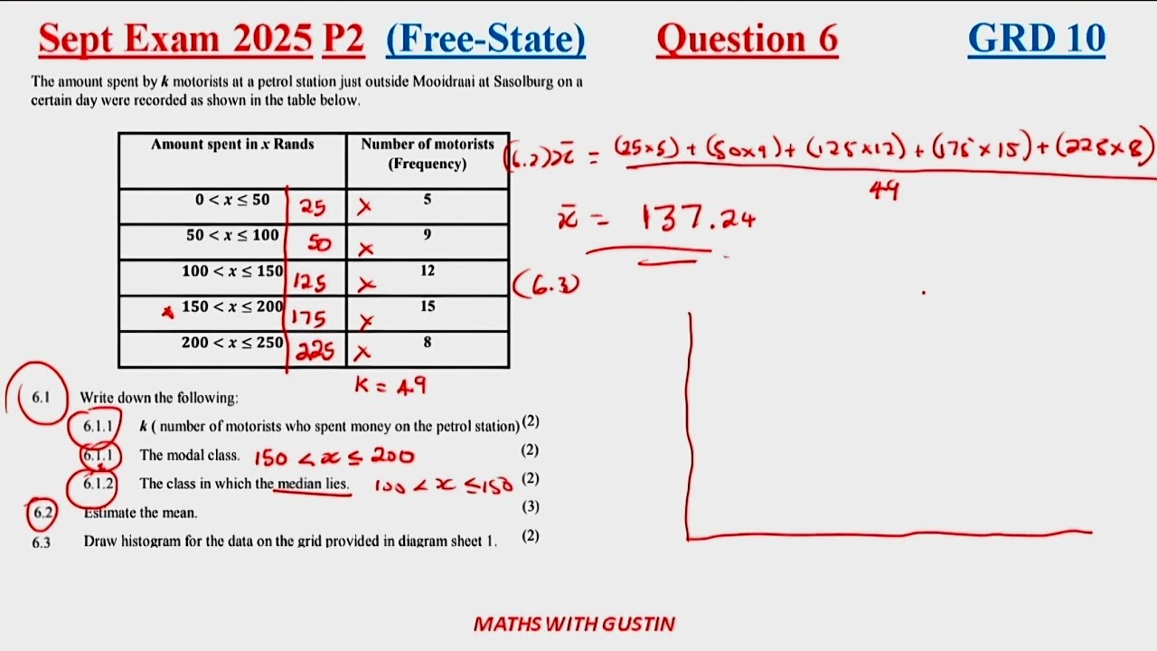 Экзамен по математике для 10 класса, сентябрь 2025 г., часть 2 | Вопрос 6