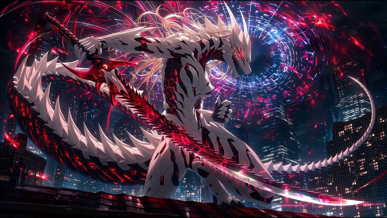 ⚡🐉 DRAGON SPINE — EXO MODE 🐉⚡ (Power-Pop × Industrial - AI)