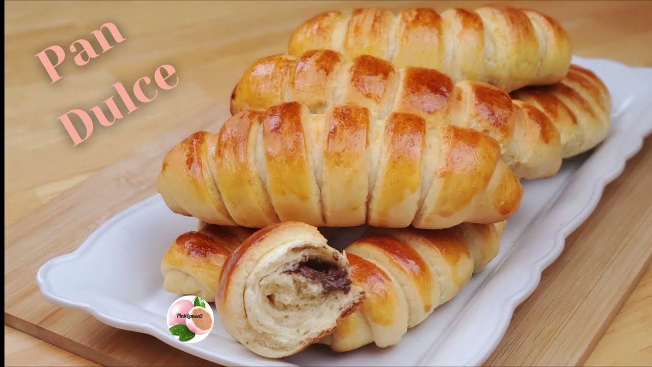 Pan Dulce Relleno SOLO 1 huevo DELICIOSO FACIL de HACER