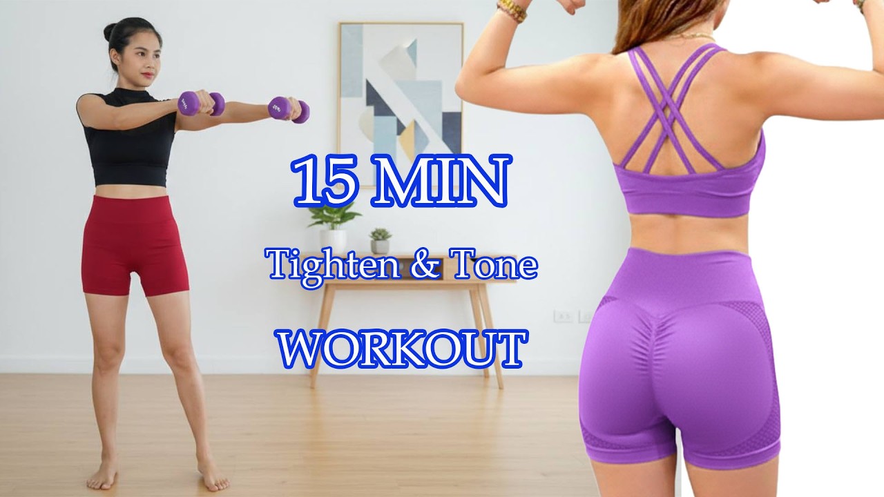 Tighten & Tone Arms in 7 Days 🔥 (Light Weights Only)