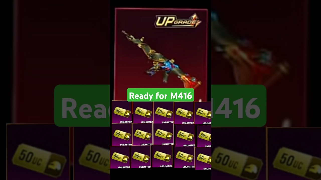 NEW M416/NEW ULTIMATE Set CRATE OPENING TRICK 🙂#shorts #crateopening #crateopeningtrick #tricks
