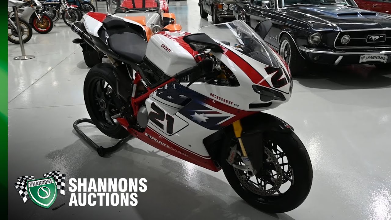 2009 Ducati 1098R Troy Bayliss LE - 2023 Shannons Winter Timed Online Auction