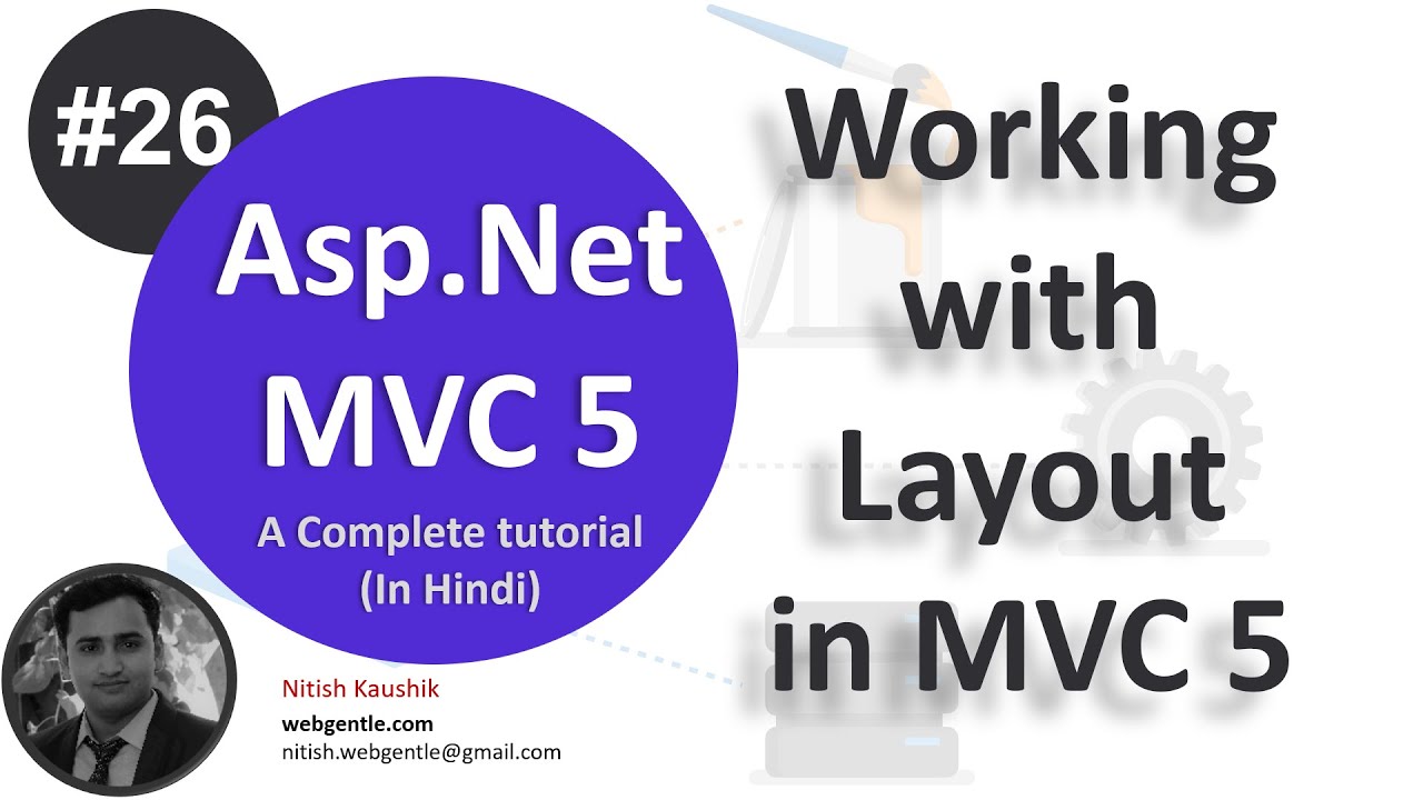 (#26) Layout in MVC | mvc tutorial for beginners in .net c#