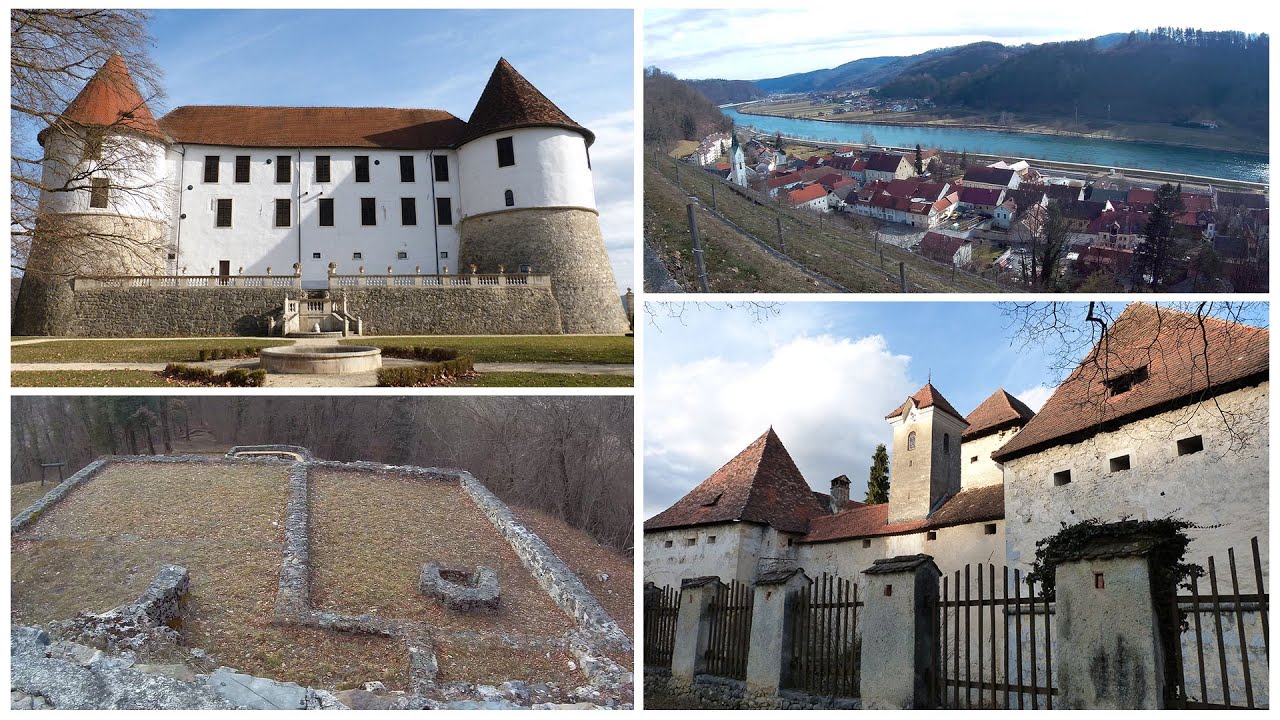 Grad Sevnica, Ajdovski gradec in grad Gracarjev Turn