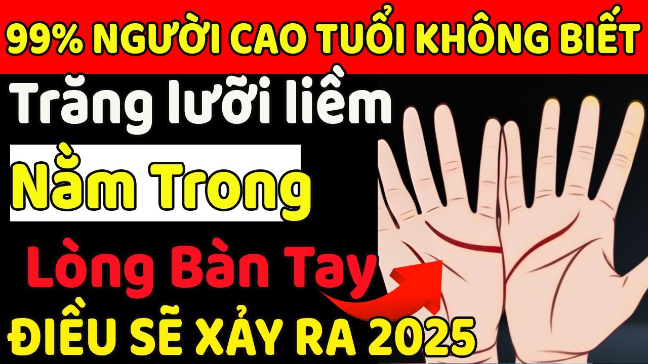 TRĂNG LƯỠI CỎ Và Chữ M Trên Tay - Bí Mật Về 5 Điều Sẽ Xảy Ra Năm 2025!