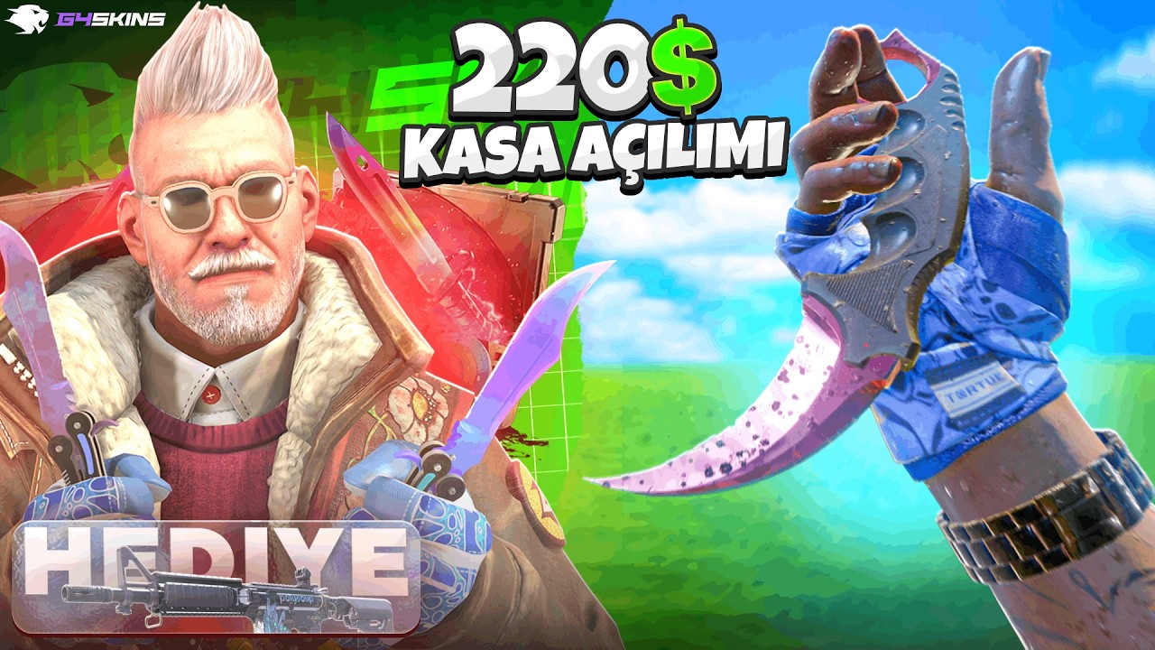 BİRAZ SİNİRLENDİM - 220$ KASA AÇILIMI (YENİ HEDİYE) @aludhxcs2