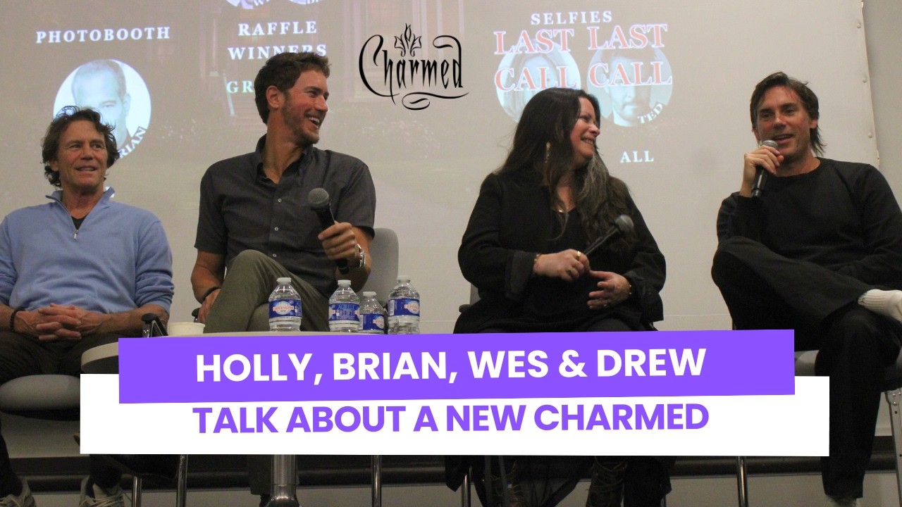 Holly Marie Combs, Brian Krause, Drew Fuller & Wes Ramsey talks about Charmed coming back