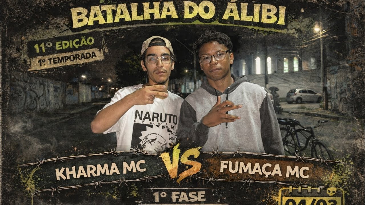 Kharma Mc x Fumaça Mc | 1°FASE 11°EDIÇÃO | 1° TEMPORADA | 04/03
