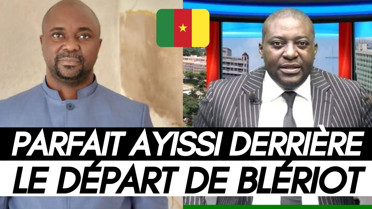 PARFAIT AYISSI DERRIERE LE D&Eacute;PART DE BL&Eacute;RIOT NYEMECK D'INFOS TV.