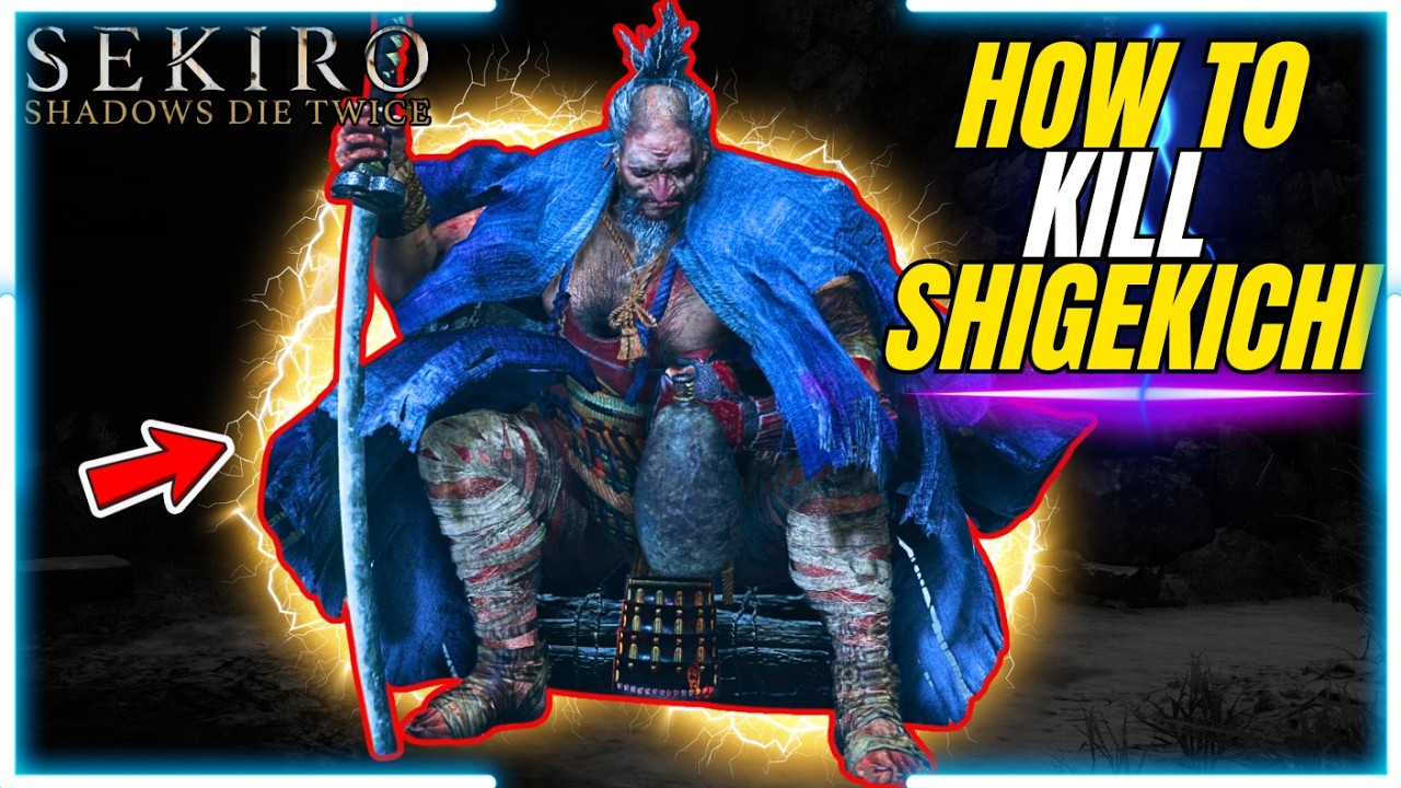 Sekiro : Shadows Die Twice - Shigekichi of the Red Guard Boss fight